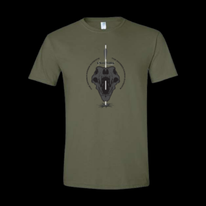 OD Green Victory Bear Skull T-Shirt