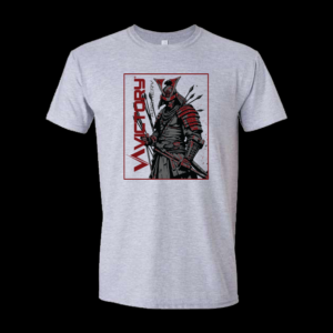 Gray Victory Samurai T-Shirt
